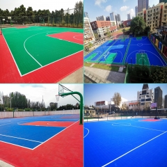 High end Sport court tiles for outdoor basketball court