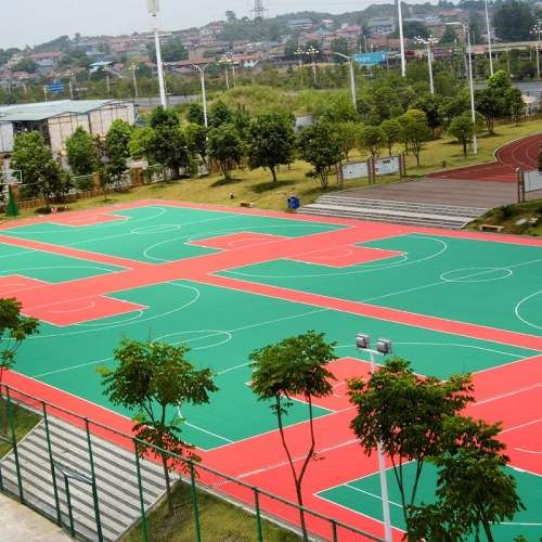 FIBA approved Outdoor basketball court tiles